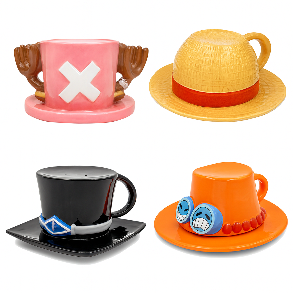 LootCups™ Straw Hat Mug Set